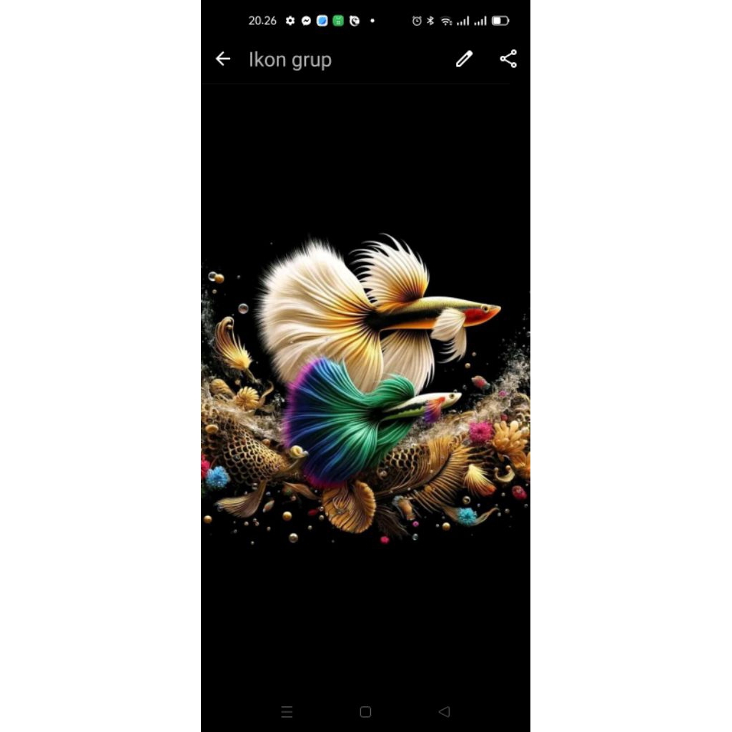 hiasan aquarium prtde hm