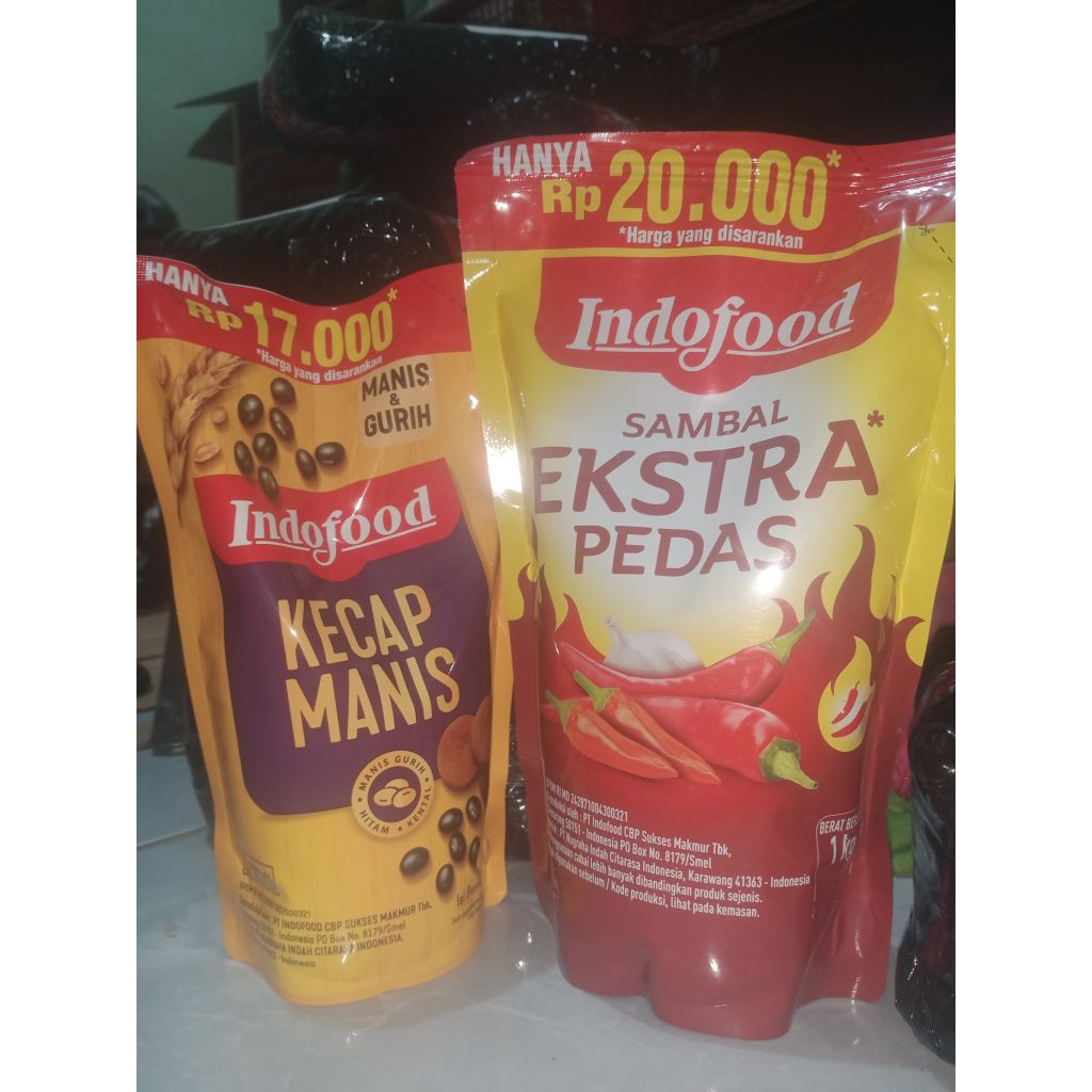 

[PAKET HEMAT] Kecap dan sambal indofood