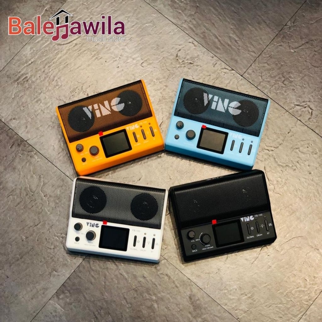 Ready Stock Efek Digital ir loader Ving FB100 All In One Effect Gitar dan Bass + Speaker Ving