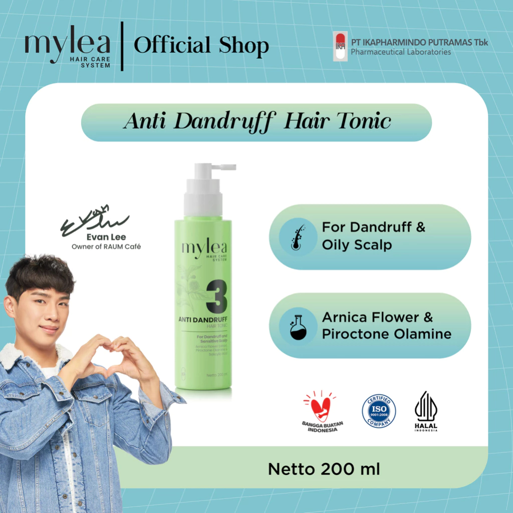 (NEW) Mylea Intensive Hair Tonic / Mylea Ginseng Hair Tonic / Mylea Anti Dandruff Tonic (100/200ML)