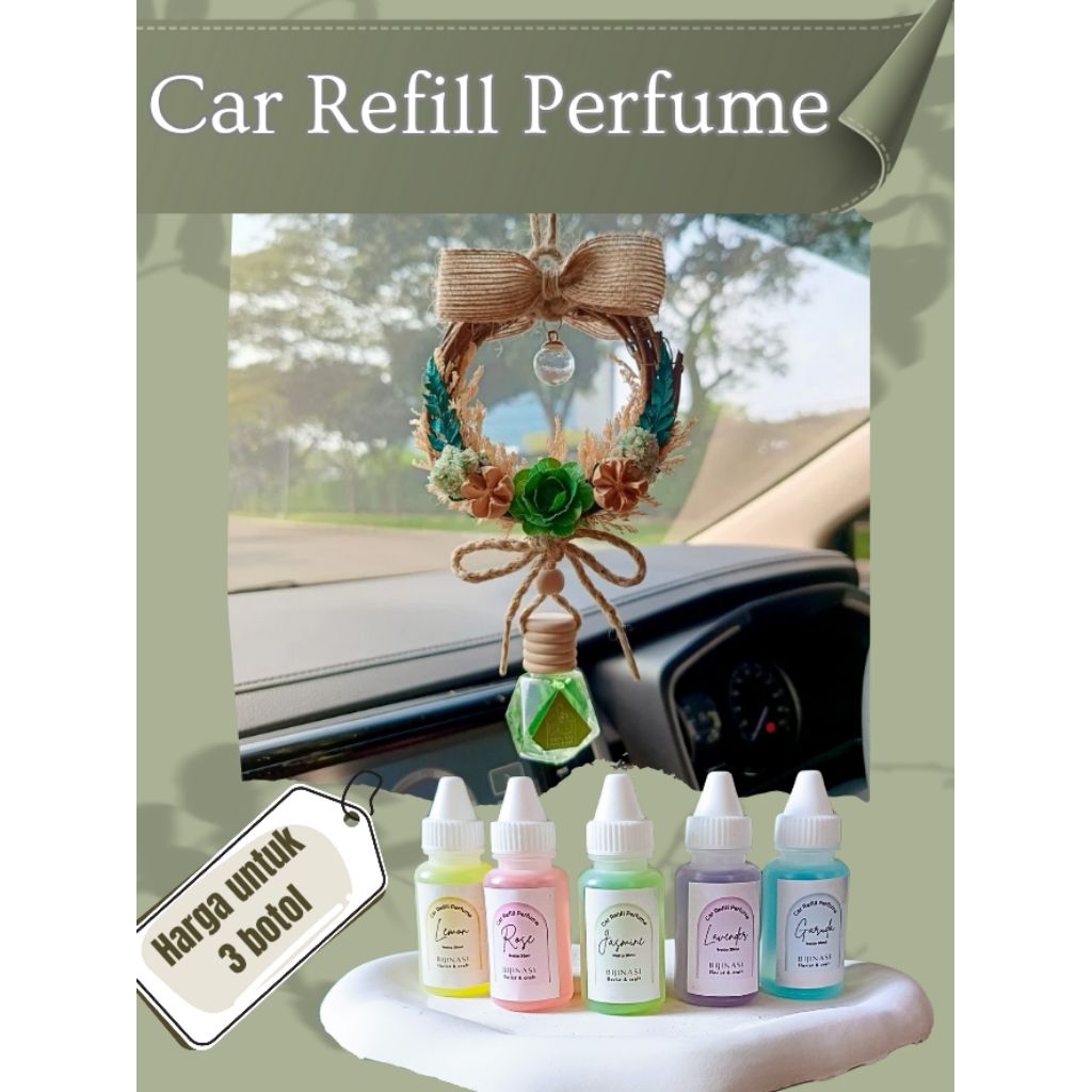 Bijinasi Parfum Mobil / Refil Parfum Mobil / Parfum Mobil Mewah / Parfum Mobil Tahan Lama