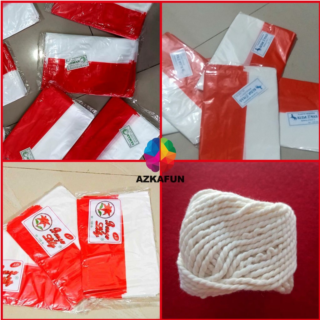 Bendera Plastik Indonesia - bendera plastik merah putih indonesia