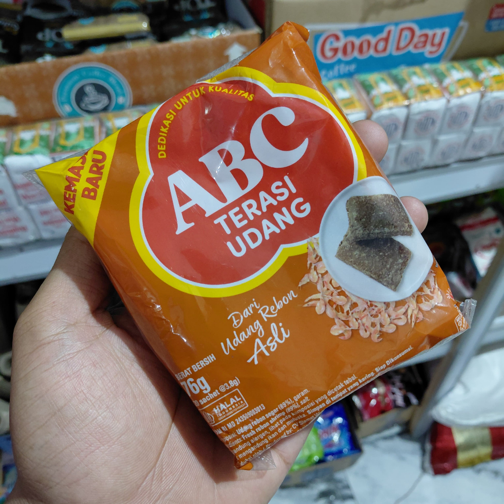 

ABC Terasi Udang 1 Pak Isi 20Sachet Harga Murah!!