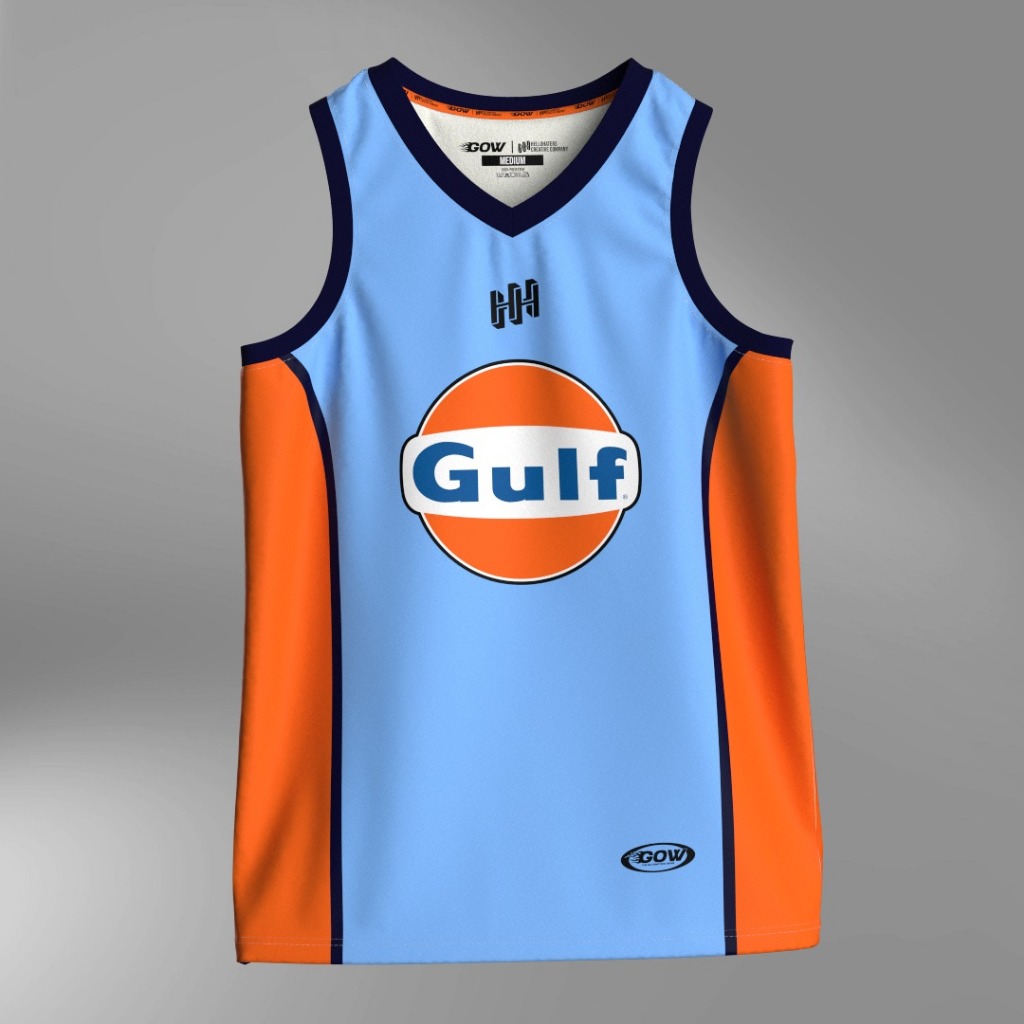Kaos Jersey Vintage - Jersey Gulf - Gow X HH