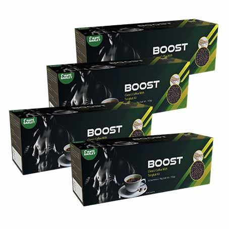 

Boost Robusta Coffee dengan Tong ALI 1 box 10 Sachet