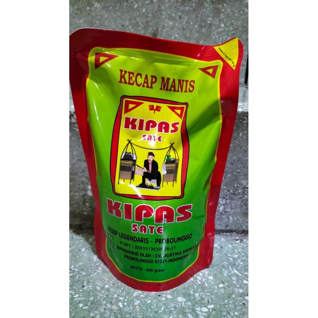 

Kecap manis cap Kipas Sate 600 gram