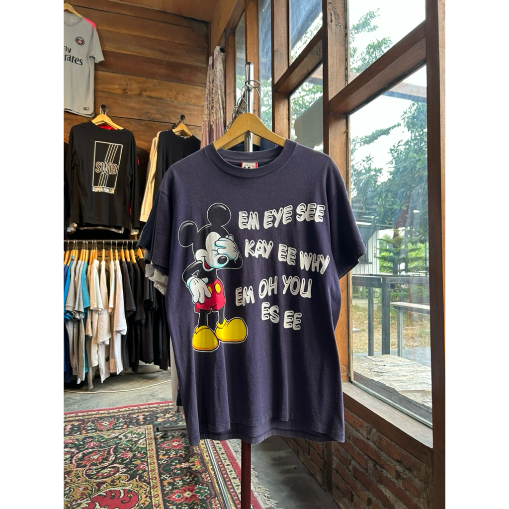 Kaos Disney Micky Vintage Mouse Second Original