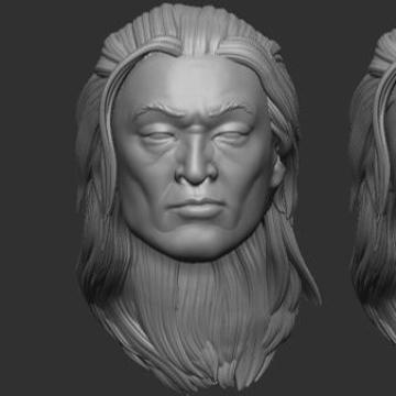 Headsculpt Head HS Shang Tsung Mortal Kombat Mcfarlane Adam Muff Toys Notaman Shf NWToys Vtoys Roman