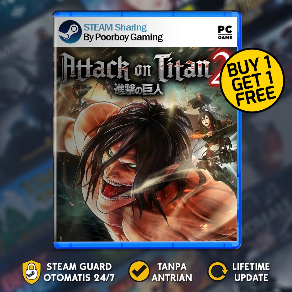 ATTACK ON TITAN 2 PC ORIGINAL GAME