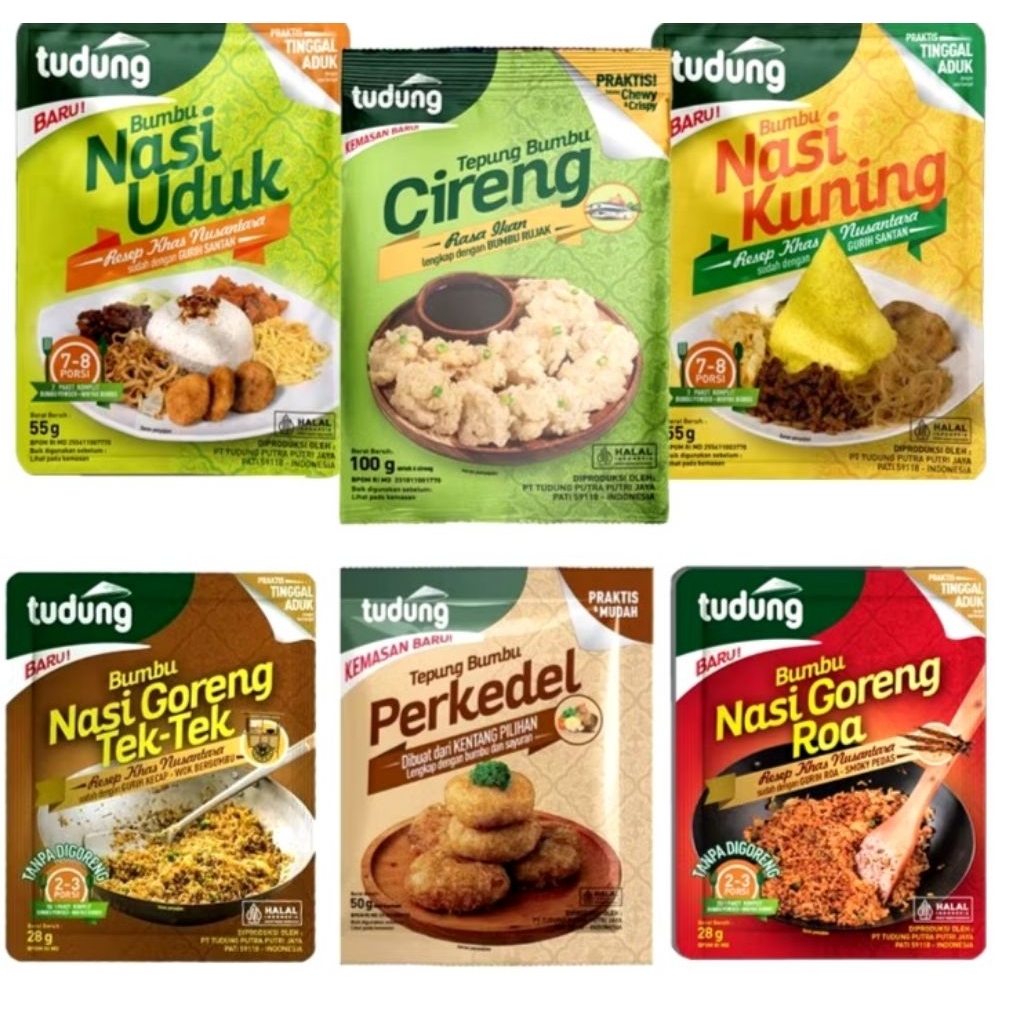 

Tudung nasi uduk/goreng roa/kuning/cireng/goreng tek tek/perkedel