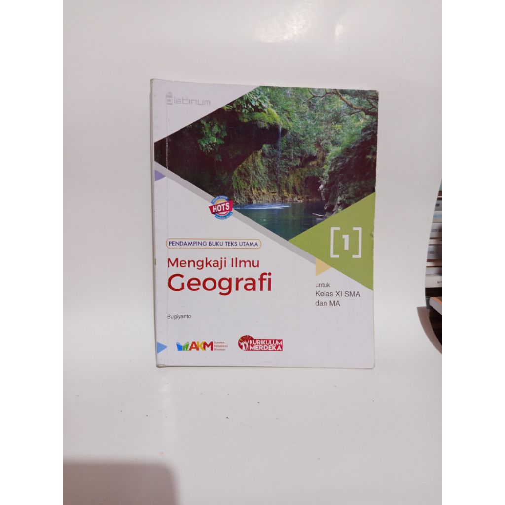 buku original - mengkaji ilmu geografi untuk SMA kelas X K merdeka platinum