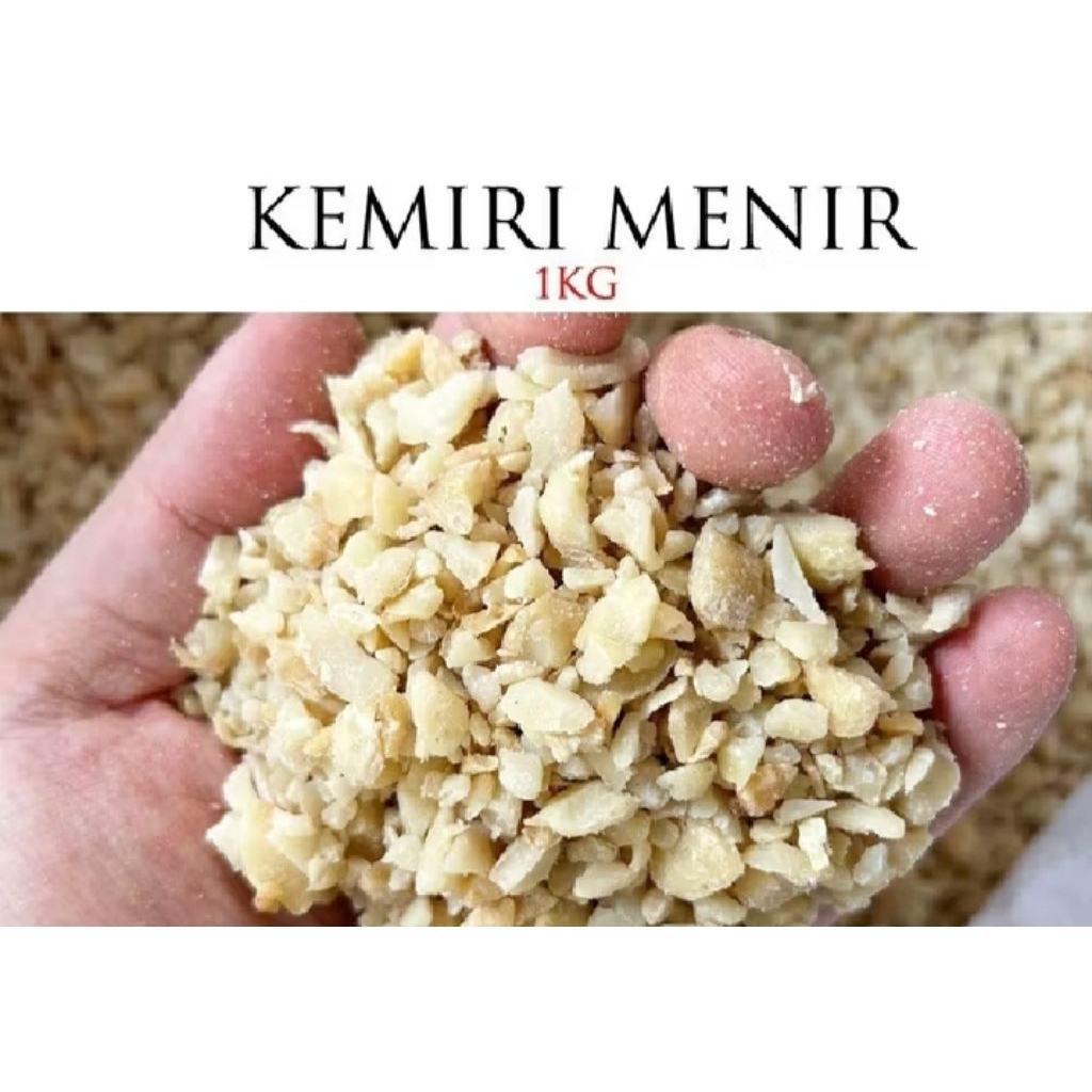 

Kemiri menir / bubuk kasar 250gr-100gr
