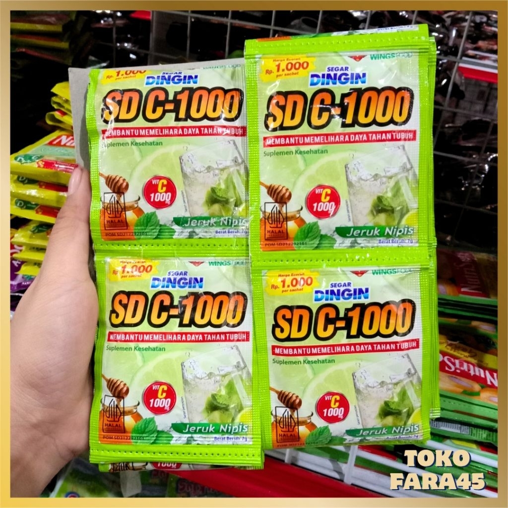 

SEGAR DINGIN C-1000 JERUK NIPIS RENCENG
