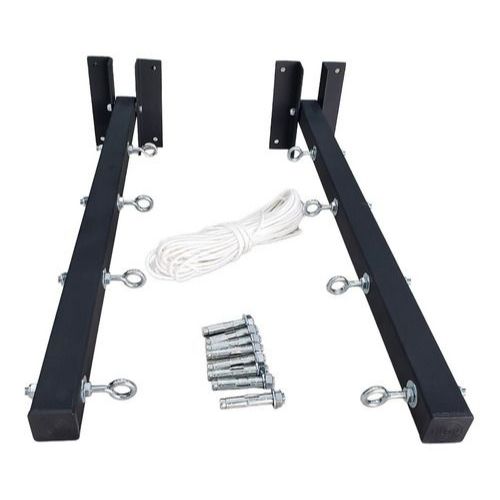 Jemuran Lipat Dinding 4 Baris – Jemuran Pakaian Minimalis Tempel Tembok