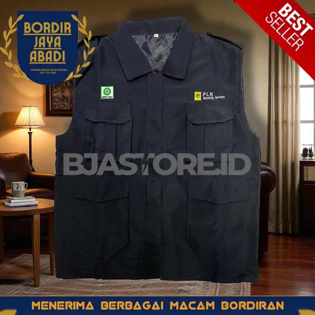 Rompi PLN Electricity Services Hitam