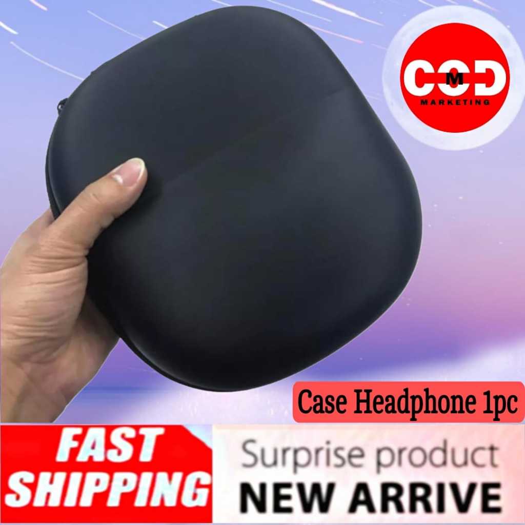 Hard Case Tas Headphone Sennheiser HD600 HD650 HD545 HD565 HD580 - Sennheiser HD 600 650 545 565 580