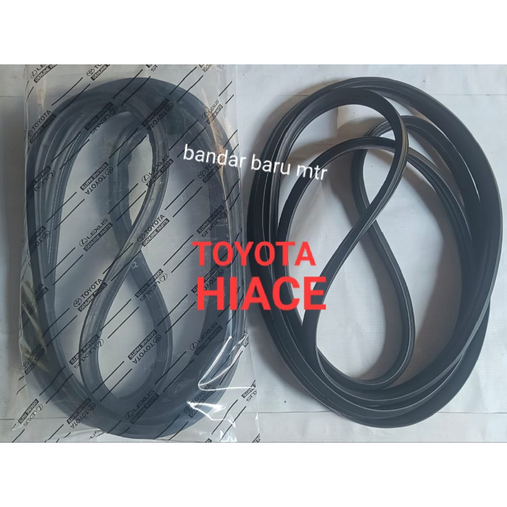 KARET PINTU BAGASI BELAKANG MOBIL TOYOTA HIACE ALL TIPE