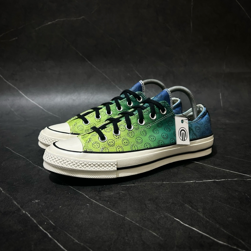 Sepatu Second Size 40/25.5 Cm Pria Converse Chuck Taylor All Star 70 Ox Happy Camper Game Royal - Ko