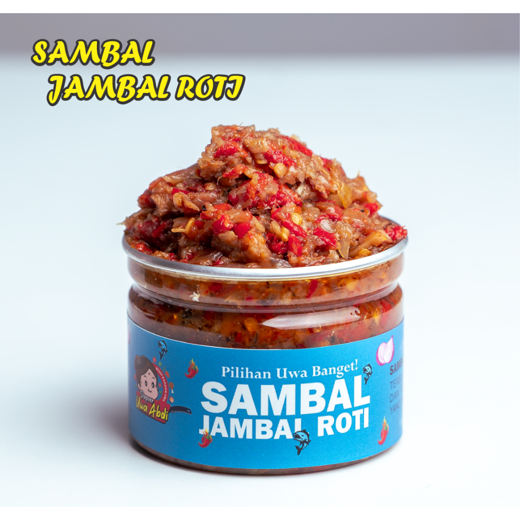 

SAMBAL UWA - Sambal Jambal Roti 120g | Pilihan Uwa Banget!