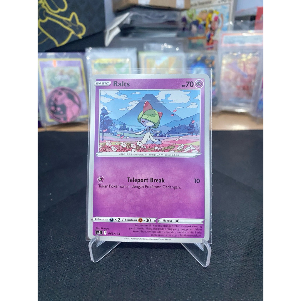 Ralts 063/173 TCG Pokemon 2022 Indonesia