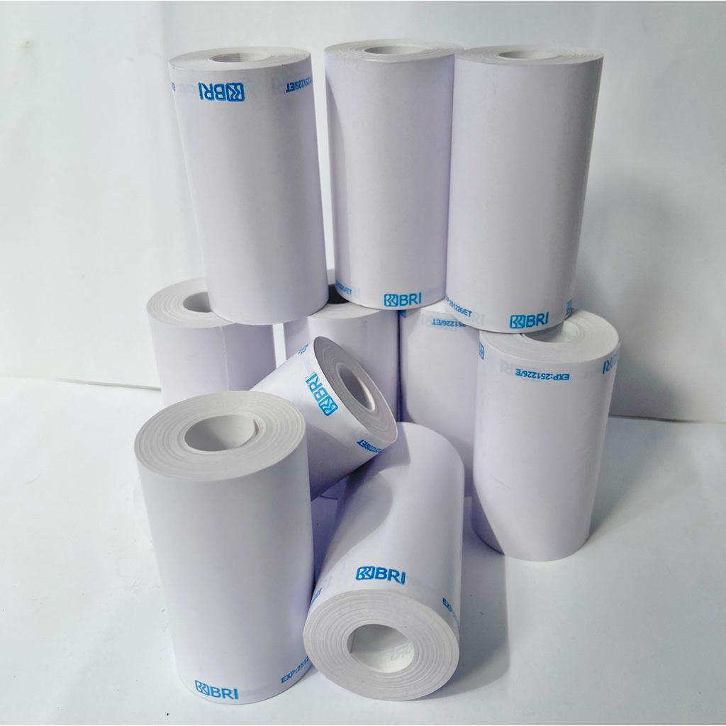 

thermal Edc BRI ukuran 57x30 isi 10 pcs