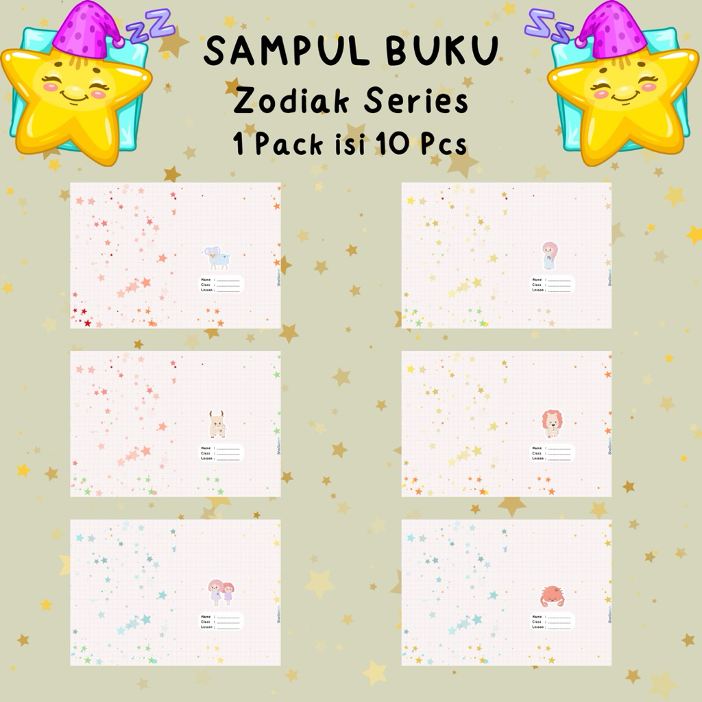 

Sampul Buku Aesthetic Zodiak Series