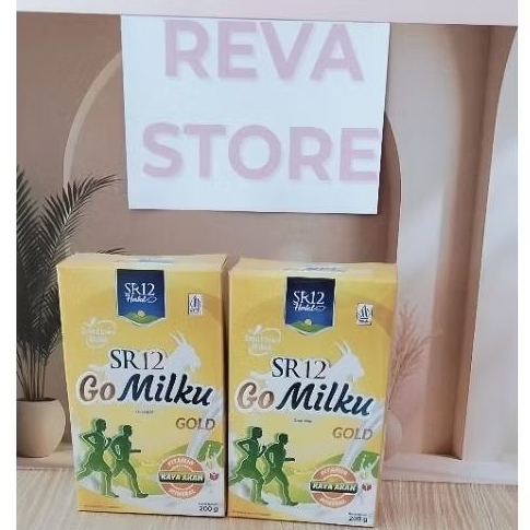 

GO milku gold 200gr sr12 susu kambing etawa minuman kesehatan/ BPOM/HALAL