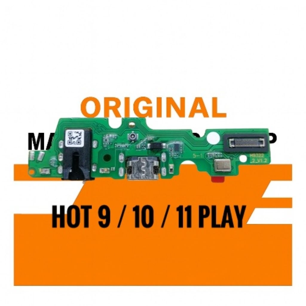 Papan Cas Infinix Hot 9 Play / Hot 10 Play / Hot 11 Play – Konektor Charger Cas Original