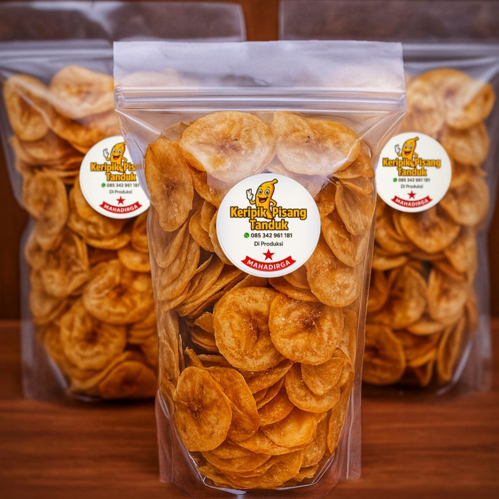 

Keripik Pisang Tanduk – Rasa Balado (420g)