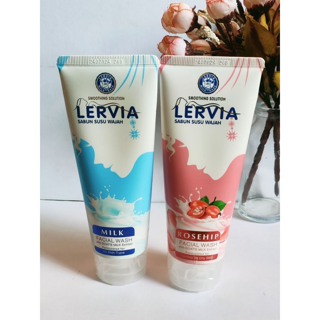[Produk Baru] Facial Wash Lervia Sabun Wajah Lervia Sabun Muka Lervia Sabun Susu Lervia Sabun Soothi