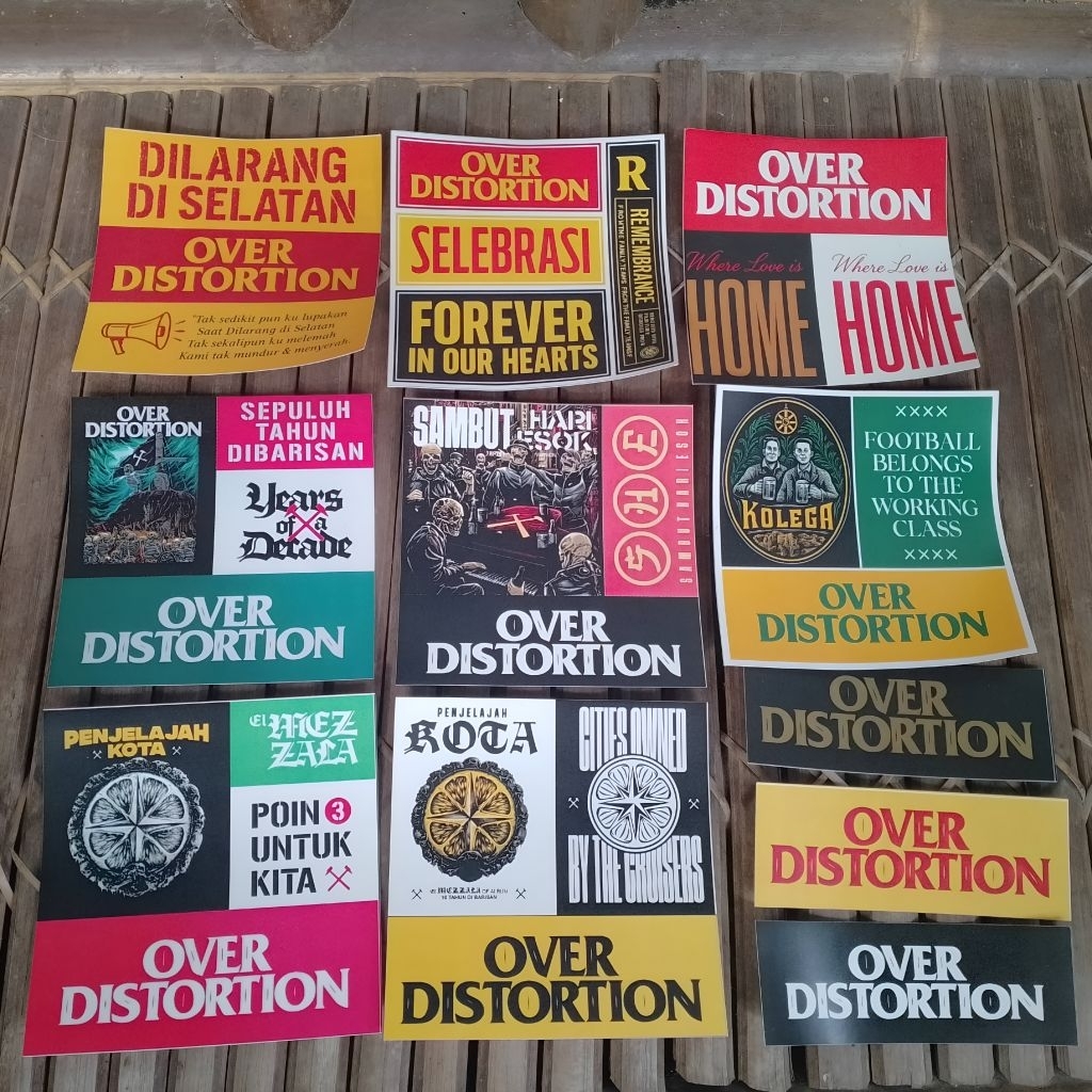 

STICKER PACK OVER DISTORTION