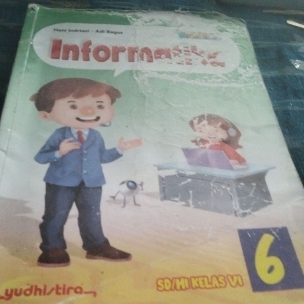 Buku informatika 6 SD Kurikulum merdeka Yudhistira