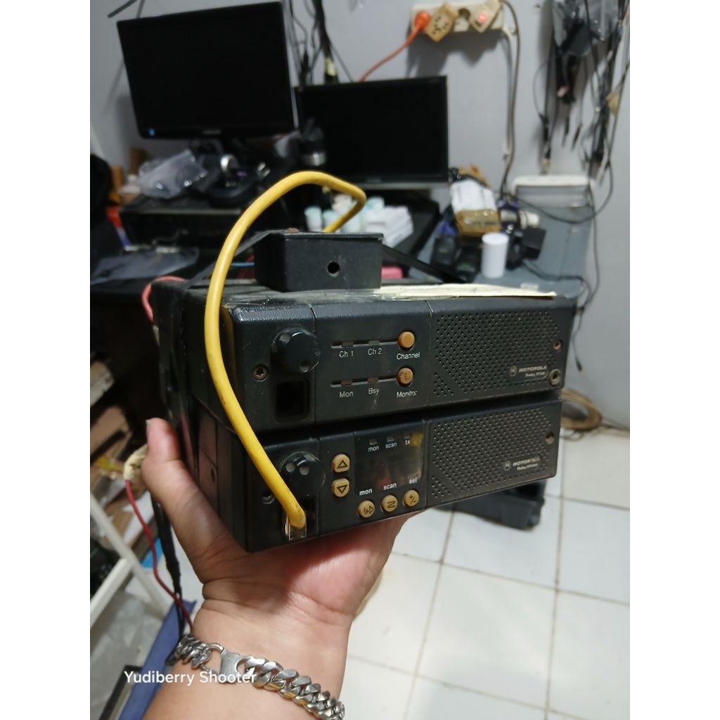 Repeater motorola gm300 vhf siap pakai