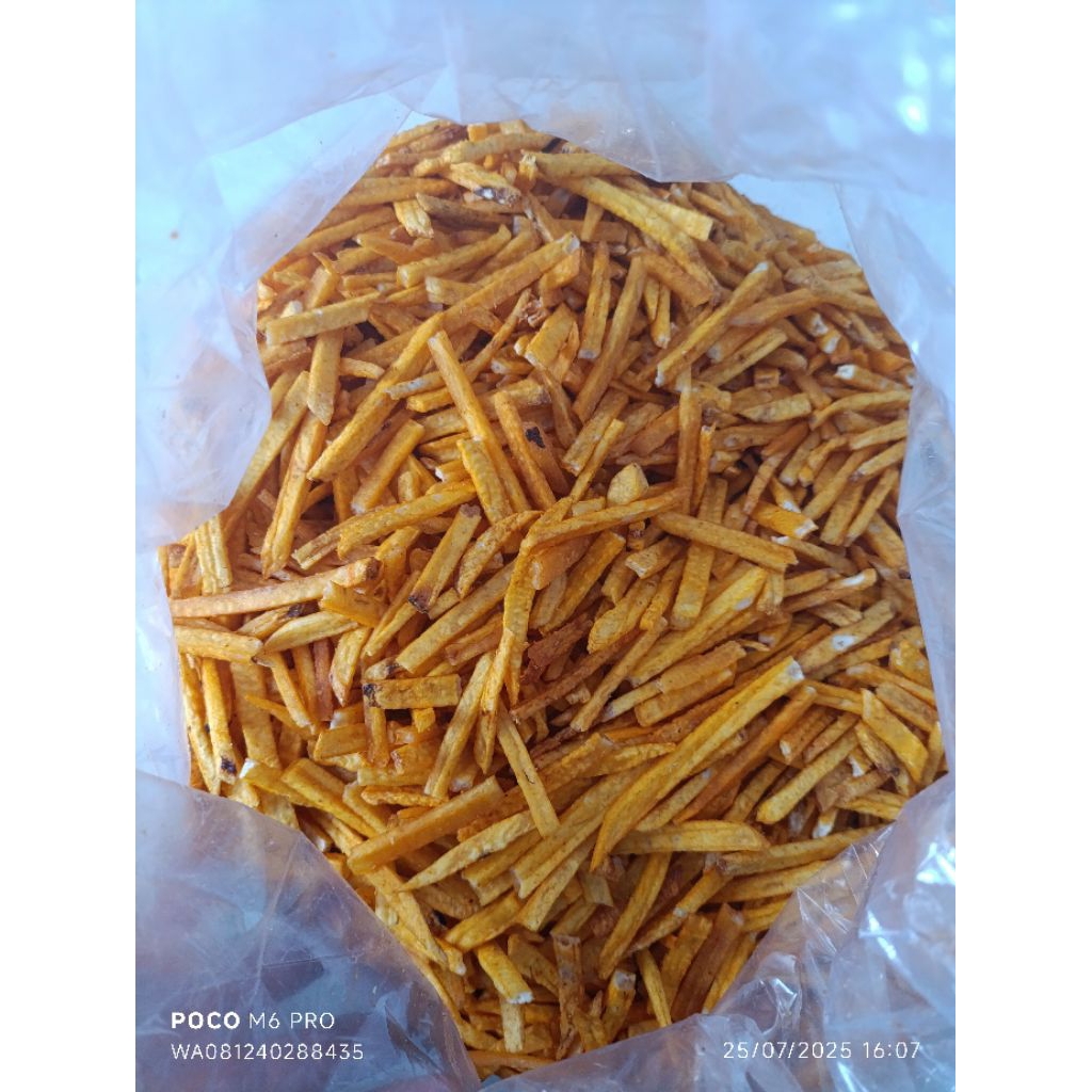 

Keripik stik Talas gurih 500gram