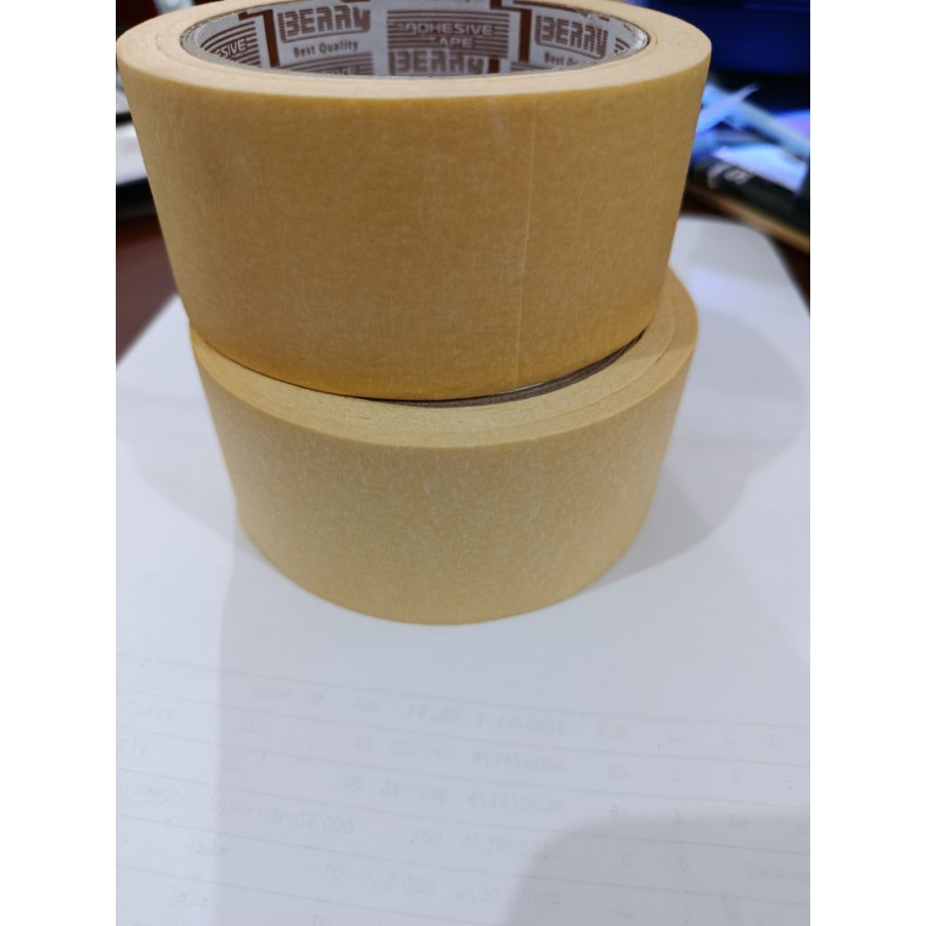 

Masking Tape Kertas Isolasi 2 inchi l Isolasi Kertas 1 inchi - 1 inchi