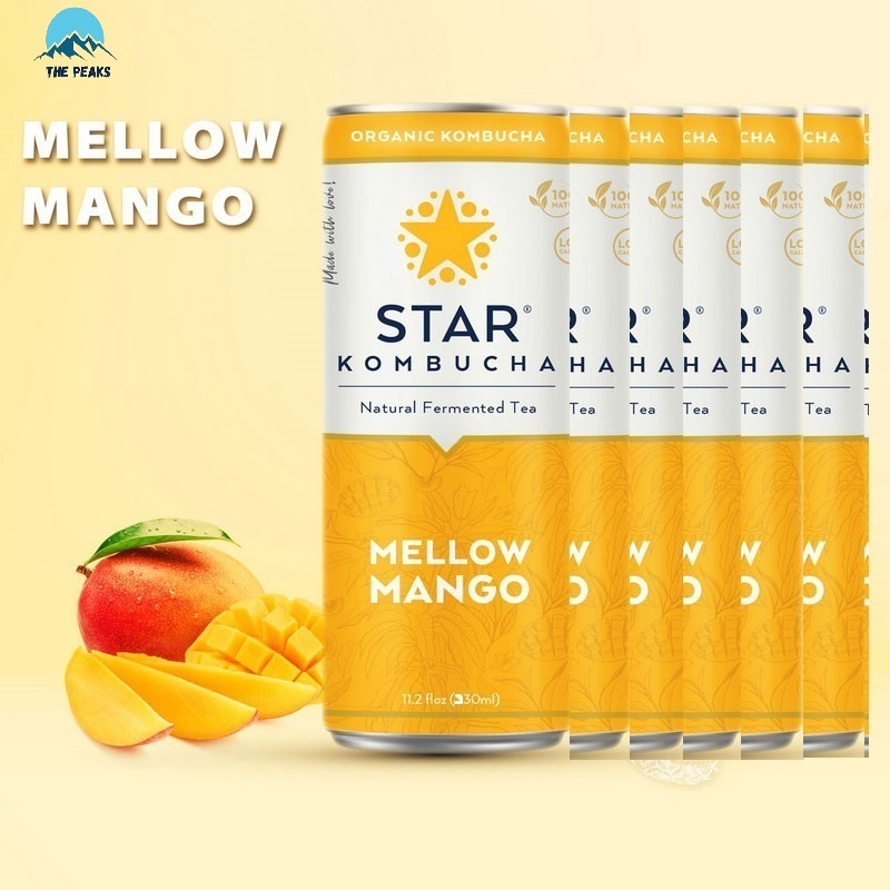 

(The Peaks) Star Kombucha Natural Fermented Tea 250Ml import Vietnam ORIGINAL - StrawberrySunsh