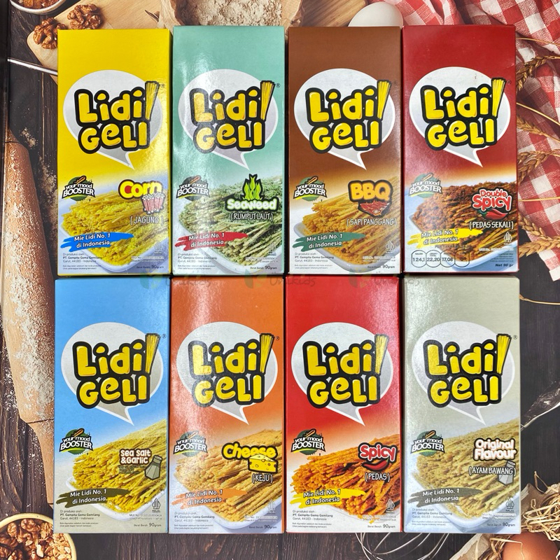 

KHUSUS PROMO 8.8 Lidi Geli 90gr