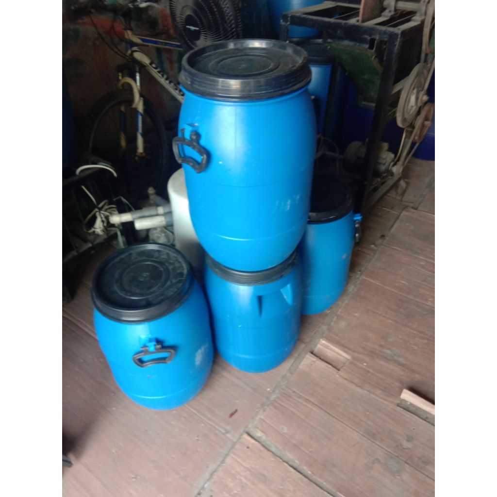 Drum Plastik 30 Liter Bekas_citayamberniaga