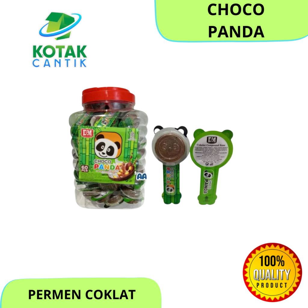 

DSM CHOCO PANDA ISI 60pc permen coklat bentuk panda