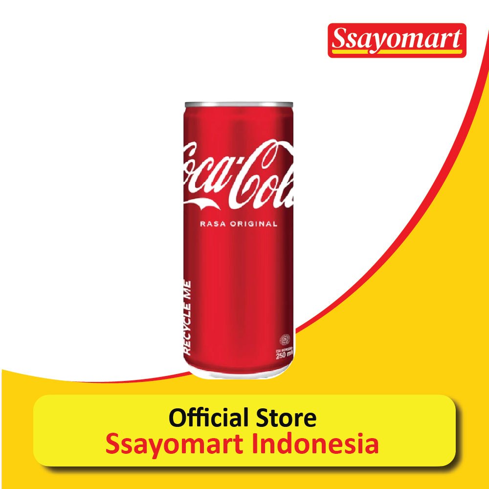 

COCA COLA KALENG 250ml