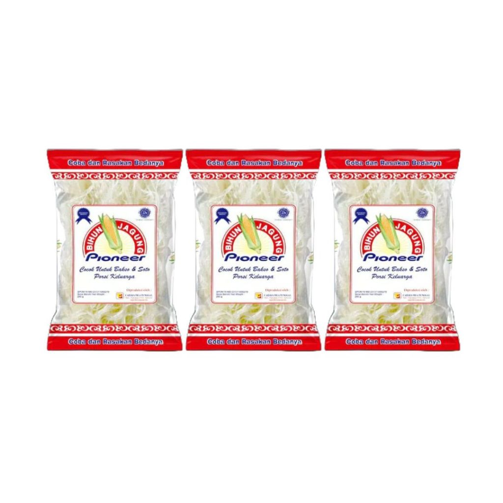 

Pioneer Paket 3 Pcs Bihun Jagung Isi 280GR