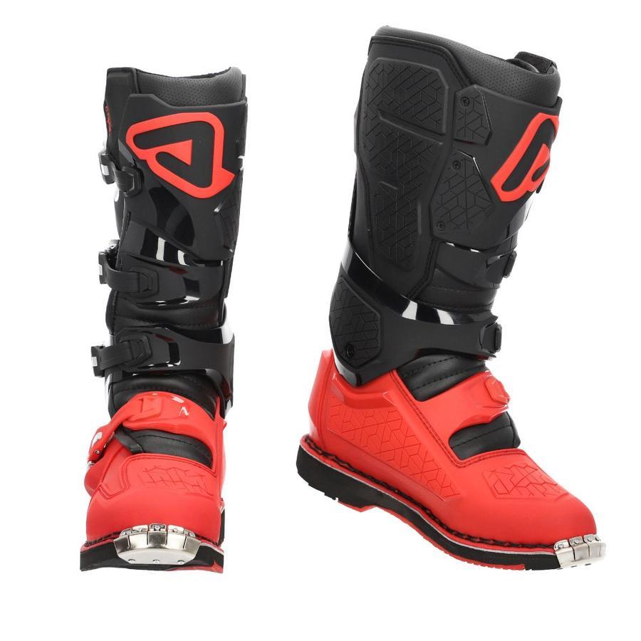 BOOT/SEPATU MOTORCROSS ACERBIS X-ROCK MM TWO, RED/BLACK