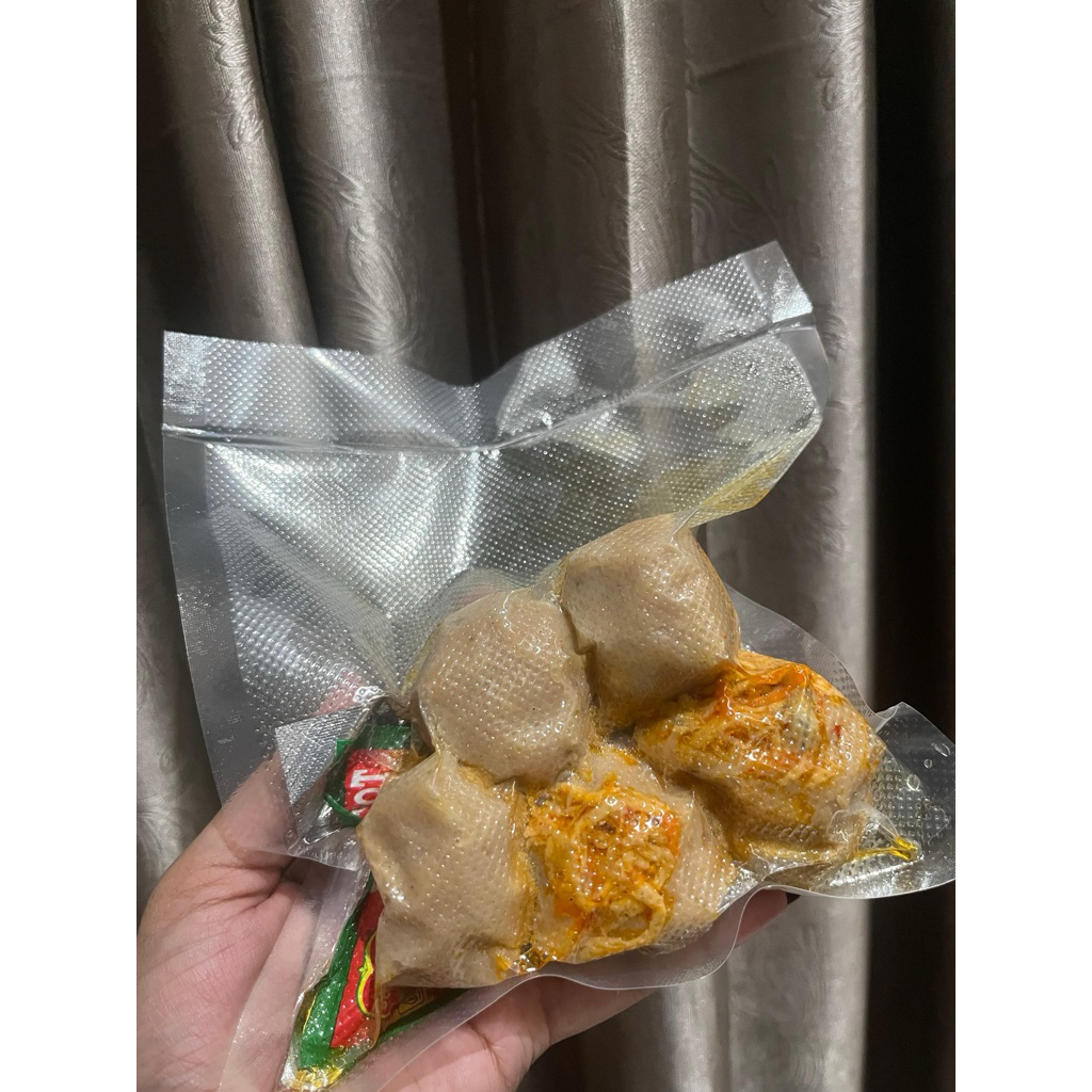 

Tahu bakso Toping Asli Daging Sapi