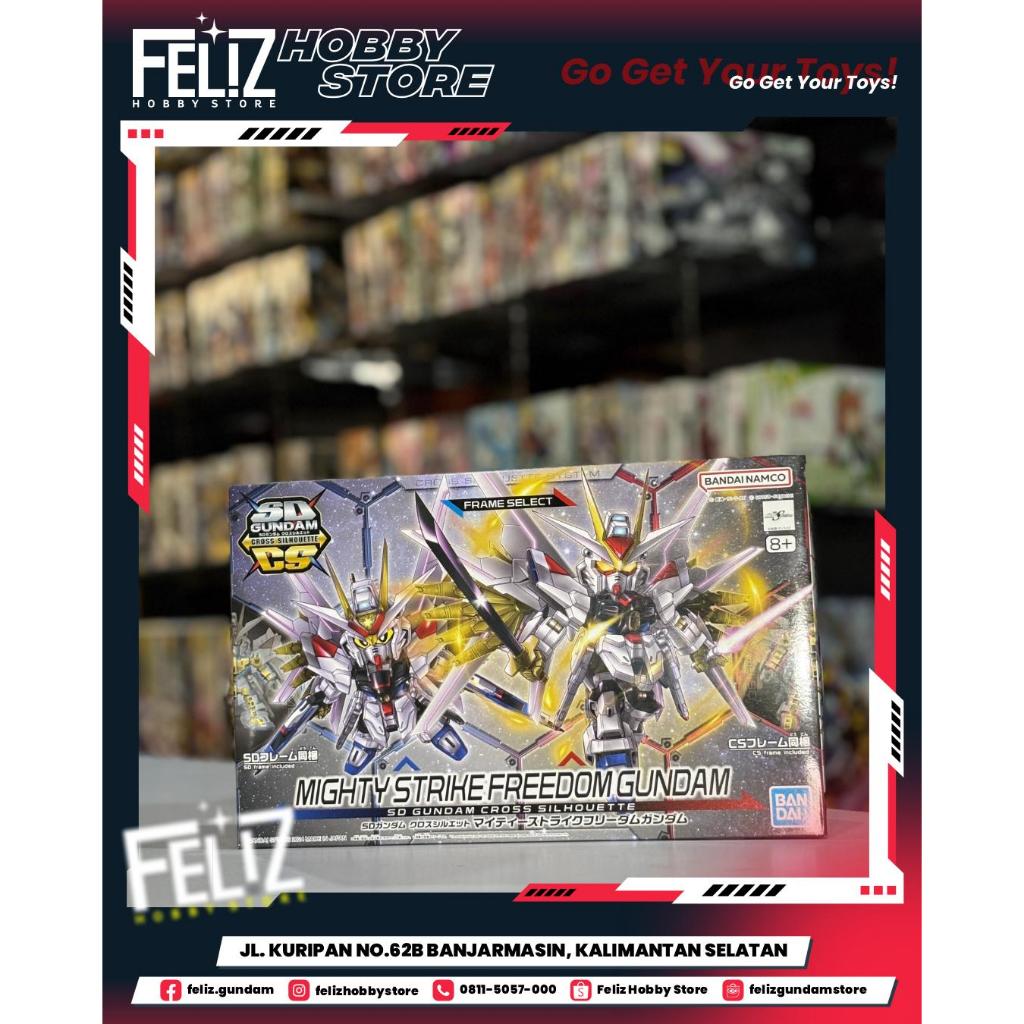 ( BANDAI ) SDCS MIGHTY STRIKE FREEDOM GUNDAM