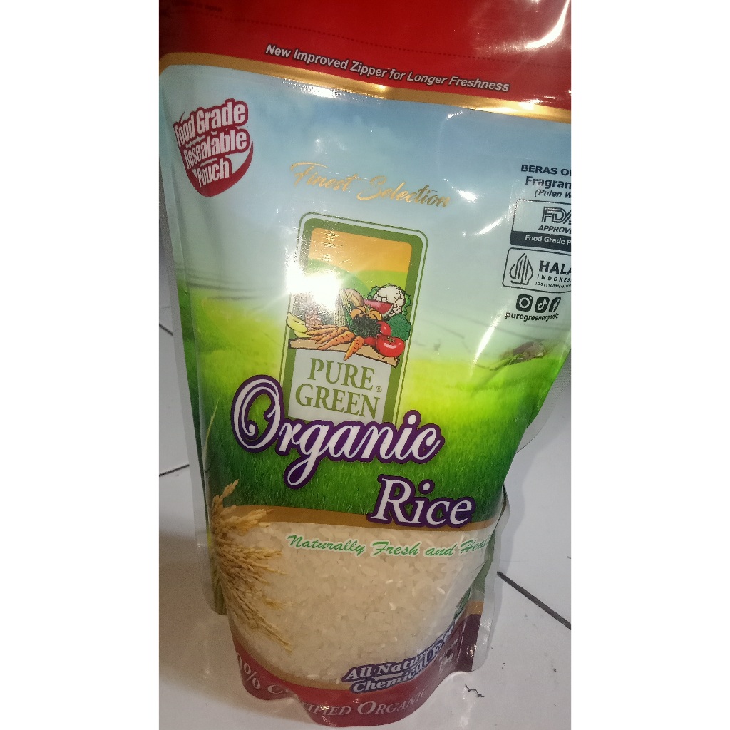 

PureGreen Organic Rice Beras Organik