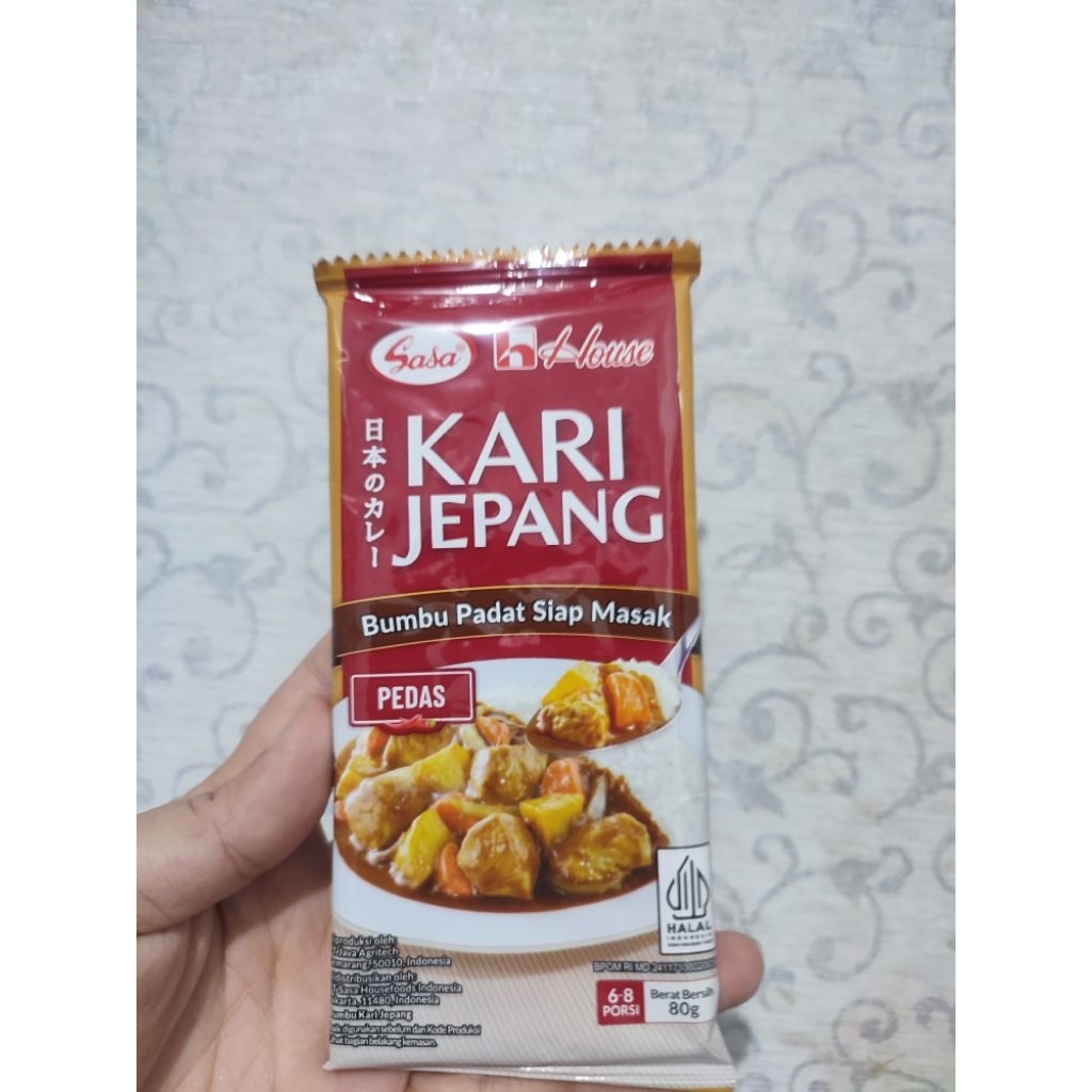 

kari jepang sasa (pedas)