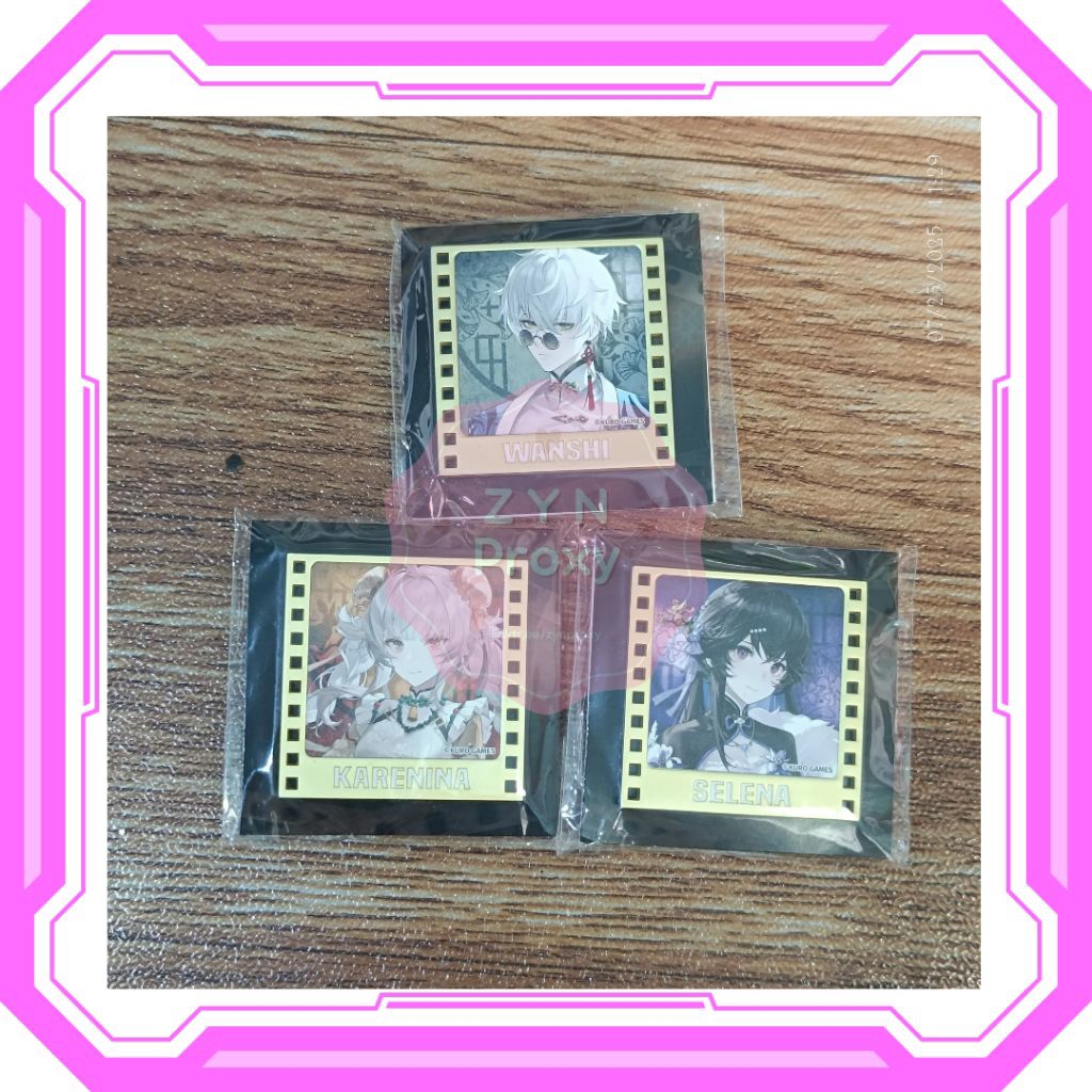 READY STOCK PUNISHING GRAY RAVEN PGR [Happy Zoo] The Punishing Force Metal Badge