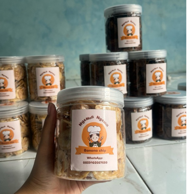 

BANANA VANILLA KRIPIK PISANG 250gr RASA VANILA ORIGINAL