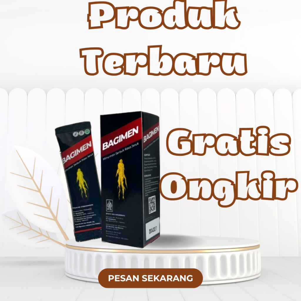 

Bagimen - Sachet / Minuman Khusus Pria Rasa Jeruk / Boost Stamina Pria