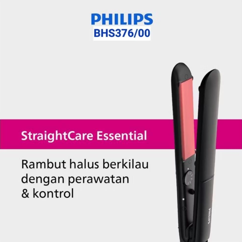 PHILIPS Hair Straightener BHS376/00 Catokan Pelurus Rambut BHS376 BHS 376